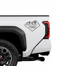 Autocollants Décoratifs TRD Off Road Mountains BedSide Side 3 pour Camions Toyota 2