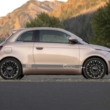 Rocker Panneer Stripe Decal Side Graphics Stripes pour Fiat 500 3
 2