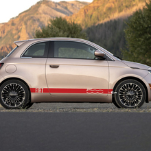 Rocker Panneer Stripe Decal Side Graphics Stripes pour Fiat 500 3
 3