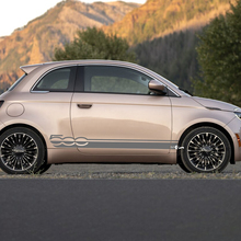 Rocker Panel Stripe Decal Side Graphics Stripes pour Fiat 500 5
 2