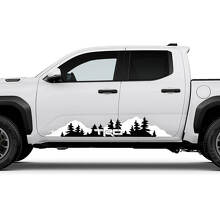 TRD OFF Side Mountains Trees Rocker Panneer Stickers Autocollants pour Toyota Tacoma
 3