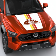 TRD Mountains Vintage Retro Heritage Stripes Sticker Sticker pour Toyota Tacoma 4e génération
 3