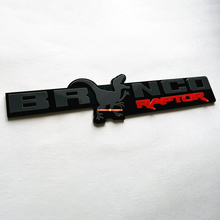 Badges Bronco Raptor Fender Tailgate Emblem 3D Badge
 5