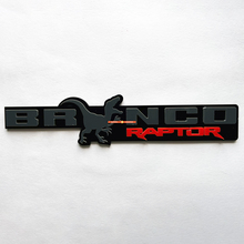 Badges Bronco Raptor Fender Tailgate Emblem 3D Badge
 8