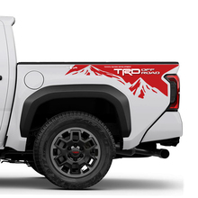 Autocollants de côté de la benne TRD Off Road Mountains pour camion Toyota
 2