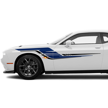 Sécrantes latérales de deux couleurs Autocollants pour Dodge Challenger ou Charger
 3