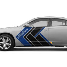 Sécrantes latérales de deux couleurs Autocollants pour Dodge Challenger ou Charger
 2