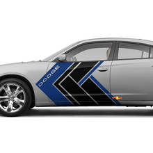 Sécrantes latérales de deux couleurs autocollants pour Dodge Charger 2
 2