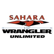 Décalcomanies autocollants Sahara Dunes pour Jeep Sahara Wrangler Unlimited CJ TJ YK JK XJ
 3