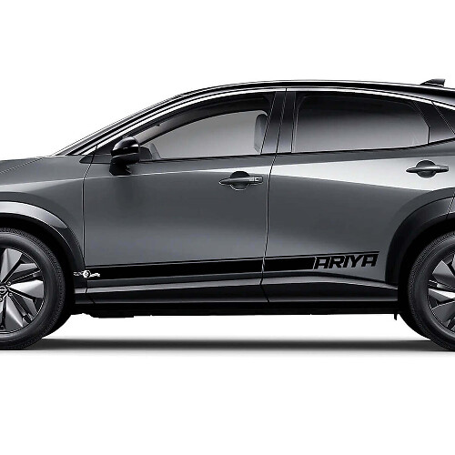 Kit de décalcomanies graphiques à rayures latérales pour Nissan ARIYA
