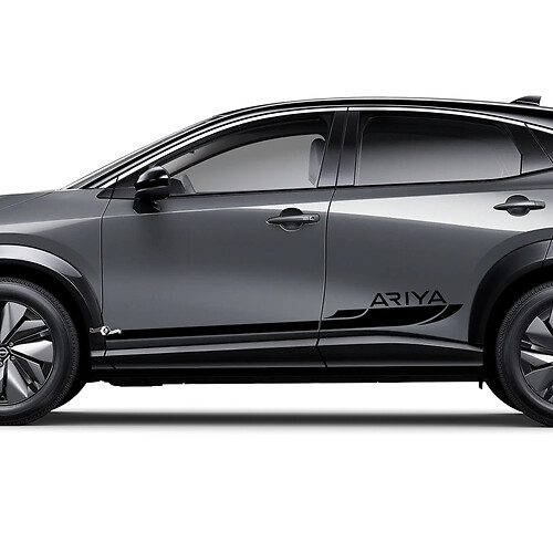 Kit de décalcomanies graphiques à rayures latérales pour Nissan ARIYA 2

