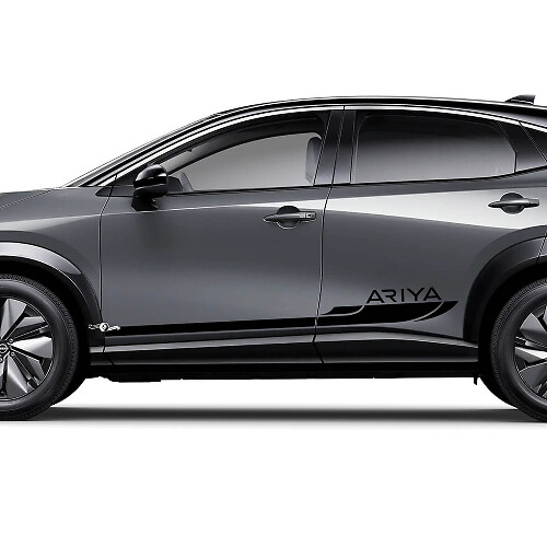 Kit de décalcomanies graphiques à bandes latérales pour Nissan ARIYA 2
