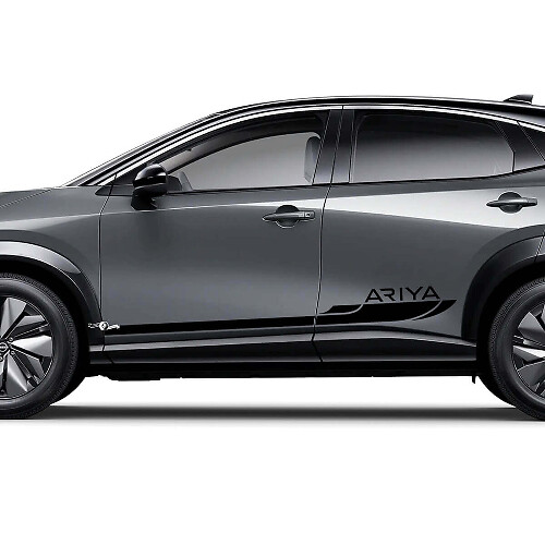 Kit de décalcomanies graphiques à bandes latérales pour Nissan ARIYA 2
