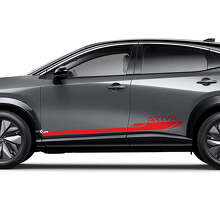 Kit de décalcomanies graphiques à bandes latérales pour Nissan ARIYA 2
 3