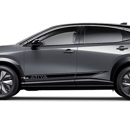 Kit de décalcomanies graphiques à rayures latérales pour Nissan ARIYA 3
