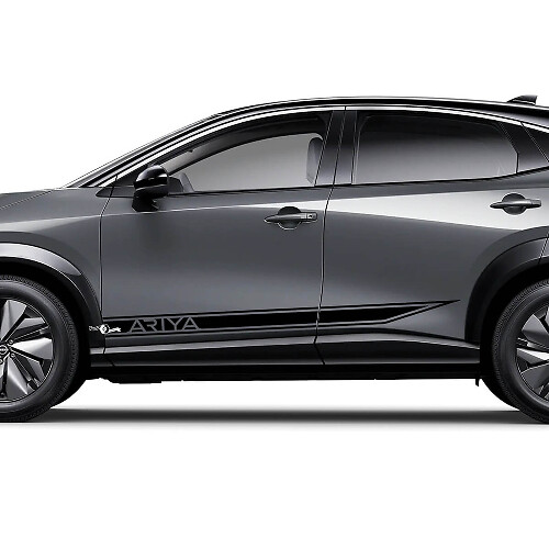 Kit de décalcomanies graphiques à bandes latérales pour Nissan ARIYA 3
