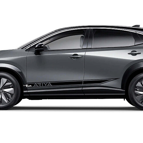 Kit de décalcomanies graphiques à bandes latérales pour Nissan ARIYA 3
