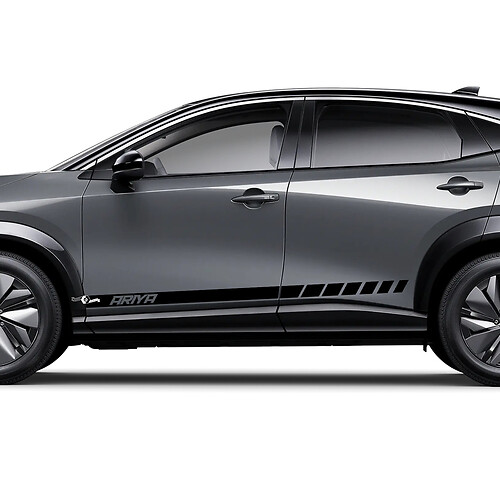Kit de décalcomanies graphiques à bandes latérales pour Nissan ARIYA 4
