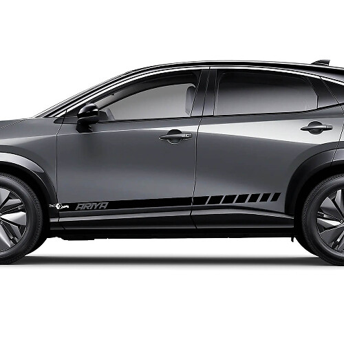Kit de décalcomanies graphiques à rayures latérales pour Nissan ARIYA 4
