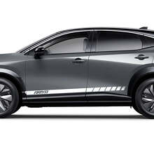 Kit de décalcomanies graphiques à rayures latérales pour Nissan ARIYA 4
 2