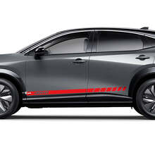 Kit de décalcomanies graphiques à rayures latérales pour Nissan ARIYA 4
 3