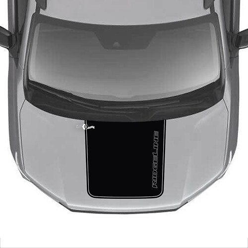 Autocollants en vinyle pour capot central Sticker Graphics SupDec Design pour Honda Ridgeline

