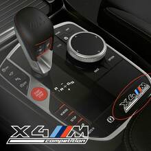 Autocollant en vinyle pour panneau de commande central X3M ou X4M pour BMW série X_4