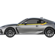 Paire d'autocollants en vinyle à rayures de course pour Toyota TRD GT86
 2