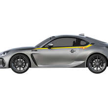 Autocollant vinyle latéral bandes de course pour Toyota GR86_2