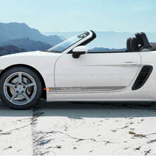 Kit de bandes latérales Porsche 718 Cayman Boxster T Autocollant Décalcomanie
 2