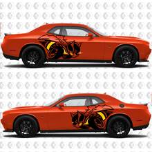 Autocollants latéraux BatBee pour Dodge Challenger ou Charger
 2
