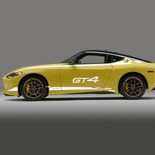 Kit complet de bandes latérales à damier Nismo pour Nissan Z GT4
 3