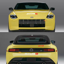 Kit complet de bandes latérales à damier Nismo pour Nissan Z GT4
 4