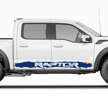 Autocollant vinyle de bande graphique personnalisée pour panneau latéral de bas de caisse pour Ford F150 Raptor 3
