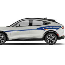 Paire de bandes d'accent MACH E Autocollants en vinyle pour Ford Mustang MACH-E
 3