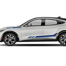 Bandes d'accentuation Autocollants latéraux pour portière en vinyle pour Ford Mustang MACH-E
 3