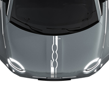500 Bande de capot Autocollant Graphique pour Fiat 500
 2