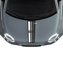 500 Bandes de capot de drapeau à trois bandes Autocollant Décalcomanie Graphique pour Fiat 500
 2