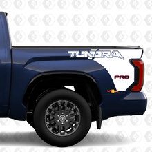 Décalcomanie autocollante de style Raptor pour côté de benne pour Toyota Tundra TRD PRO
 2