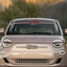 Décalcomanies de pare-brise avant 500 pour Fiat 500
 2