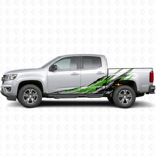Bandes en vinyle délavées pour portes éclaboussures et côtés de benne pour Chevrolet Colorado 2e génération 2015-2022_4