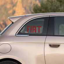 Décalcomanie autocollante de drapeau à damier Fiat 500 pour les côtés de la Fiat 500
 2