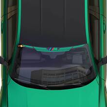 Autocollant de pare-brise à rayures M wings Motorsport pour BMW série G
 2