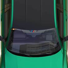 Autocollant de pare-brise à rayures M wings Motorsport pour BMW série G
 3