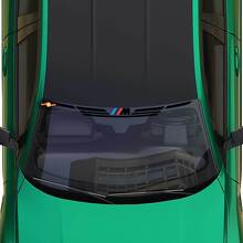 Autocollant de pare-brise à rayures M wings Motorsport pour BMW série G
 4