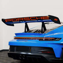 Kit de bandes de spoiler de capot de toit pour Porsche 991 gt3 RS
 2