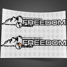 Texte personnalisé et coordonnées Autocollant de capot Mountain Jeep Wrangler rubicon sahara JL JK CJ TJ YJ
 2