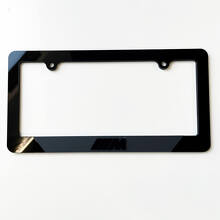 Cadre de plaque d'immatriculation en acrylique style X5 M pour BMW X5_4