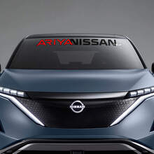 Lettrage de Marque Autocollant Graphique Pare-brise 3 pour Nissan ARIYA 3