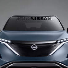 Décalcomanie lettrage de marque pour pare-brise Nissan ARIYA 2